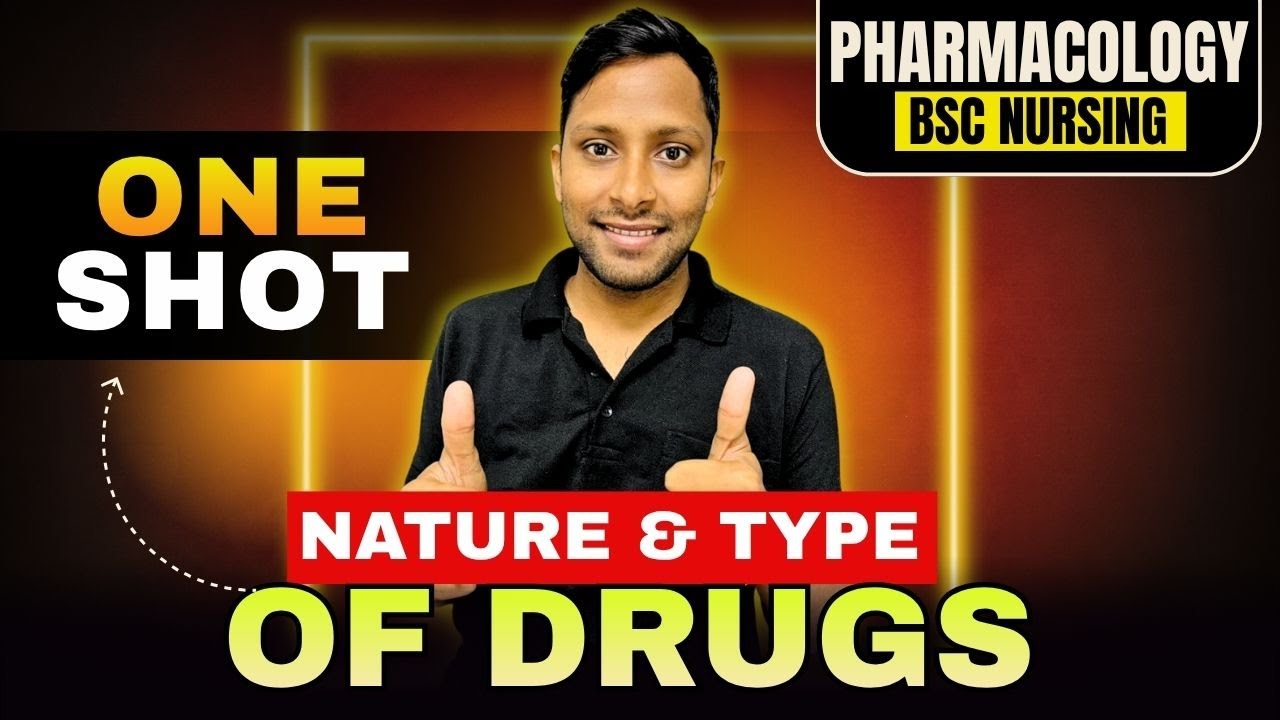 Demo 3 Nature of Drugs and Their Types | दवाओं की प्रकृति और प्रकार | Explained in Hindi and English