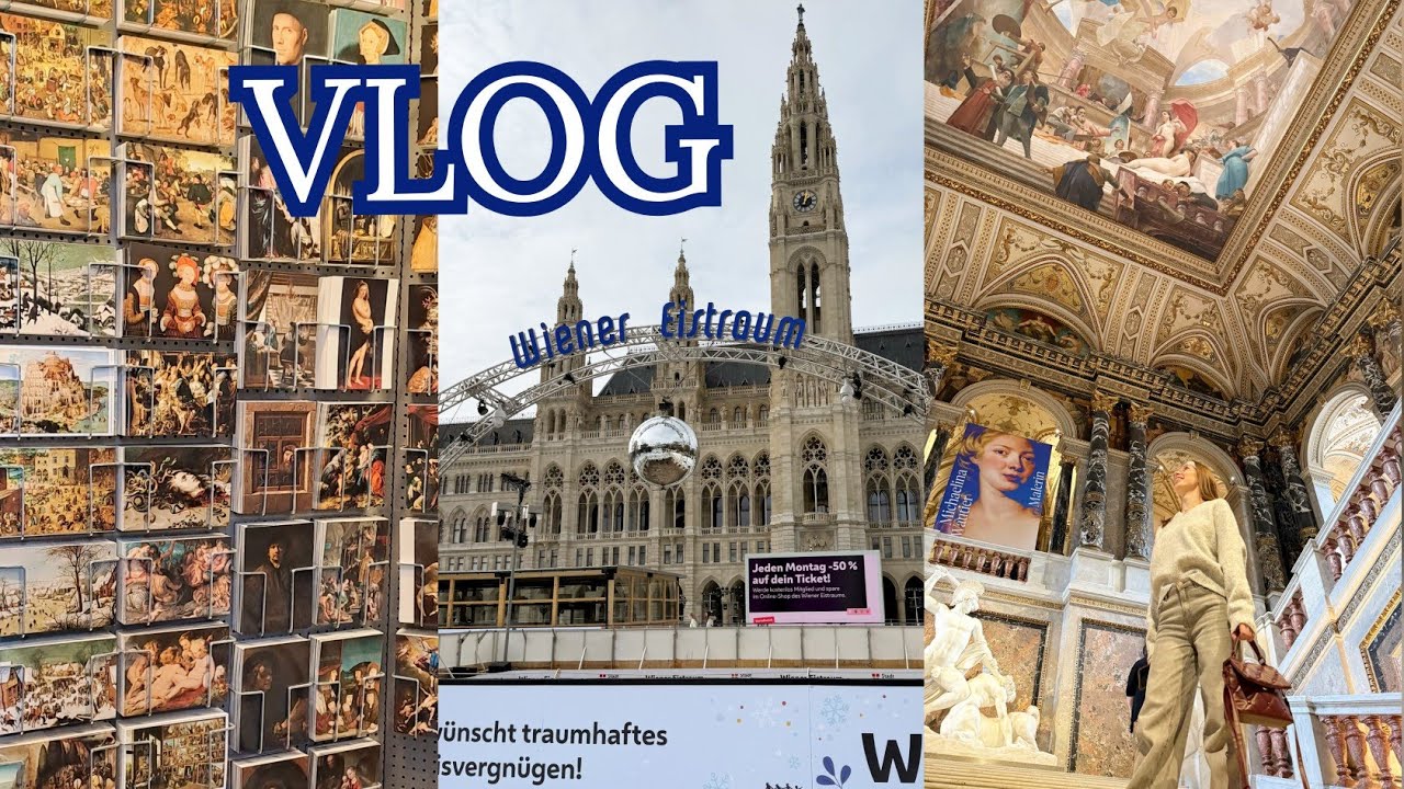 WIEDEŃ VLOG | Najlepsze lodowisko | Tłusty czwartek w Wiedniu