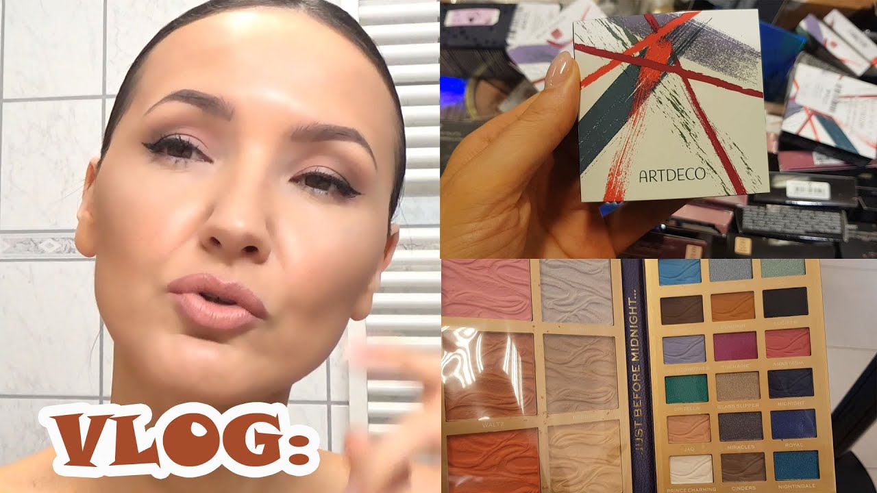 VLOG: макияж, рождественские ноготочки, магазины, покупки. I 🖤 Revolution Disney.