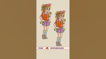 Find four differences,#372 #spotthedifference