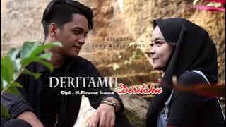 cover SALSABILA GALA feat TONY ALDiANSAH . DERITAMU DERITAKU . Suaranya Bikin merinding .