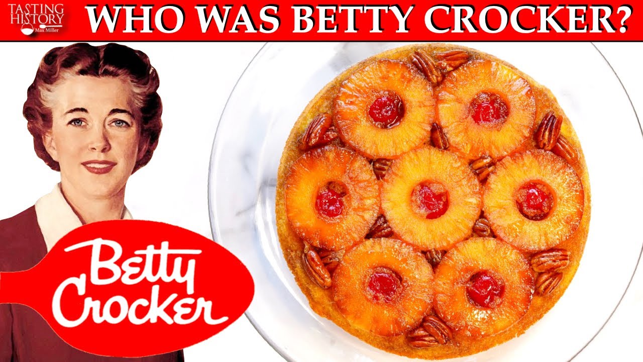 The Real Betty Crocker's Pineapple Upside Down Cake YouTube