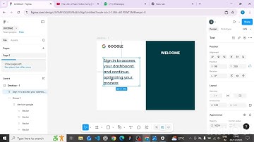 How to design login page in figma || Tamil tutorial for beginners 