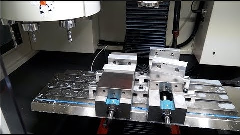 CNC machining Monster Soft Jaws - SkyfireCNC VMC