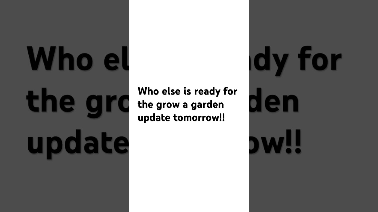 Be there it’s supposed to be a good one 