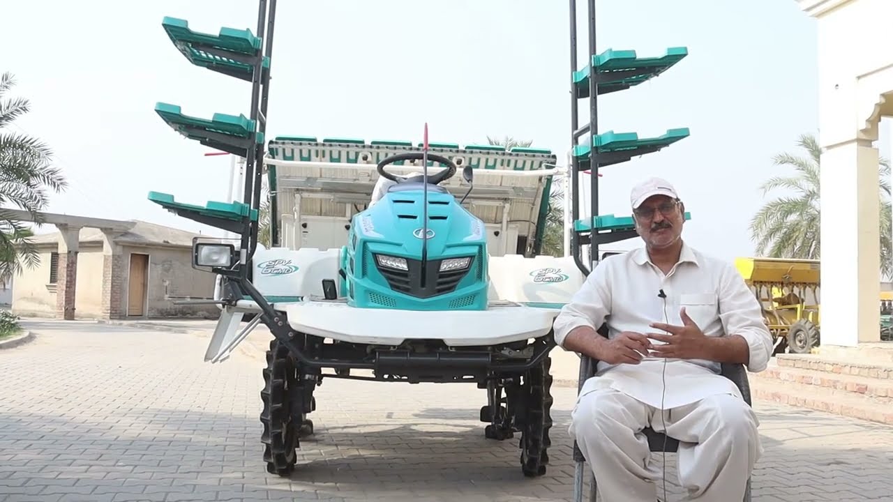 Sultan Ahmed Bhatti Shares His Experience with Kubota Transplanter SPV-6CMD