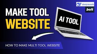 Build a Multi-Tool Website with DeepSeek AI | Multiple Tool Website Kaise Banaye | Earn ₹5000/Day