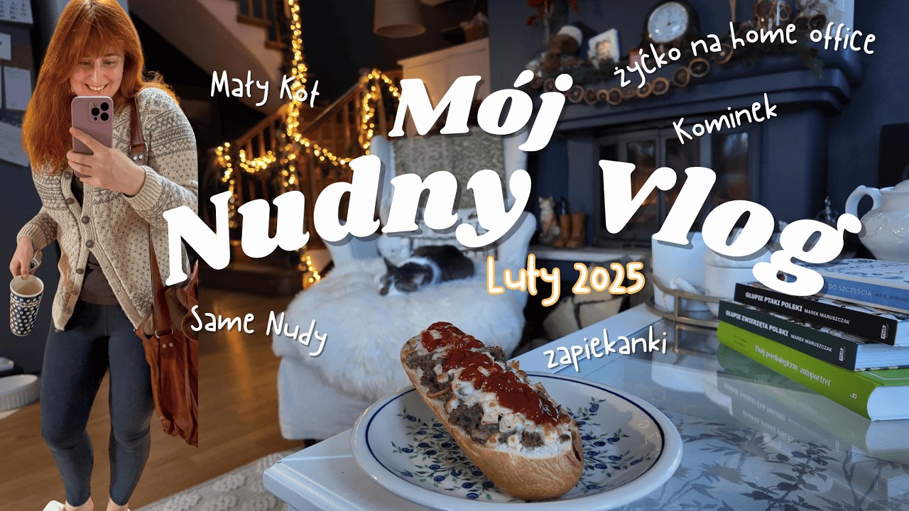 Nudny Vlog | Weekend w domu | Co Kupuję Kotom | Czy zima się kiedyś skończy? | Zakupy z Bolesławca