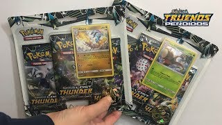 Apertura Blisters Truenos Perdidos Lost Thunder X2