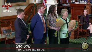 Red McCombs honored by Texas Senate Details