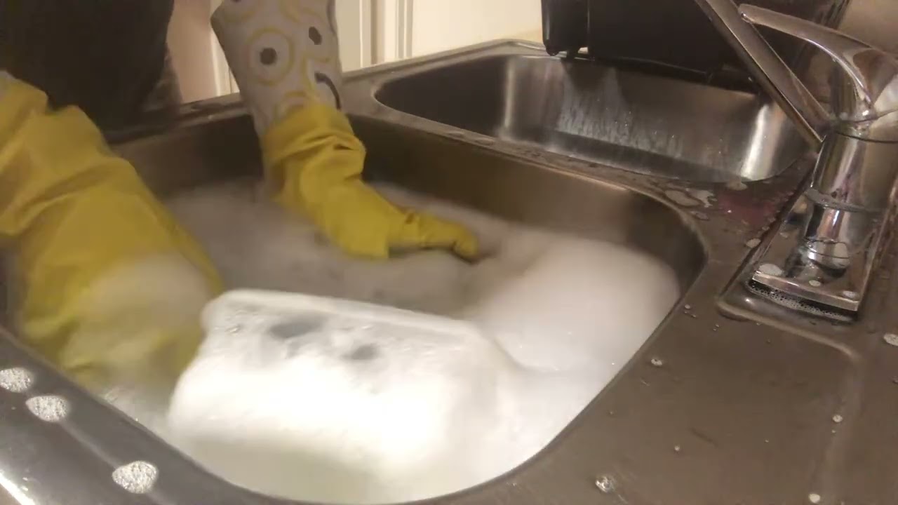 Asmr Washing Dishes(Hand Wash Dishes with me(No Talking)