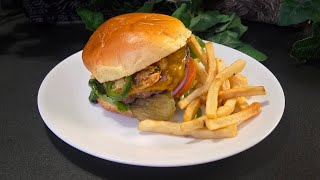 The FOX Restaurant & Brewery, Reno, NV... Three Alarm Burger + Kick Ass sauce review!