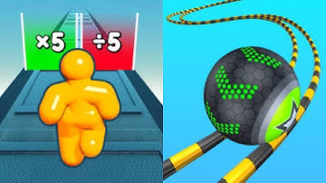 Tall Man Run vs Going Balls - All Level Gameplay Android,iOS  - NEW MOD APK UPDATE GAMEPLAY 2024