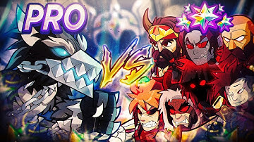 1 PRO vs 7 Valhallans | Brawlhalla Crew Battle