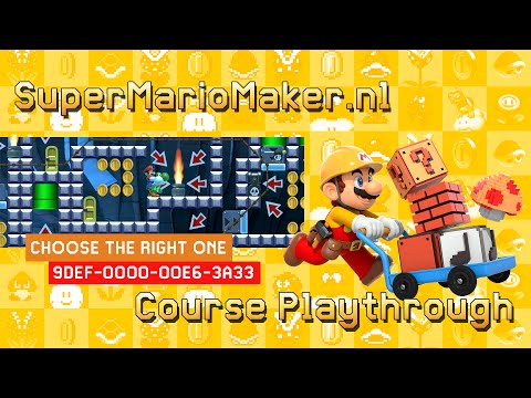 Choose The Right One - Super Mario Maker