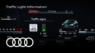 Audi Tech Tutorial: Traffic Light Information