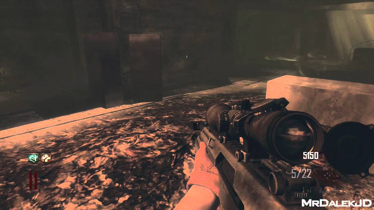 Black Ops 2 Zombies Nacht Der Untoten In Tranzit Location Gameplay Secret Map Youtube