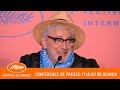 IT MUST BE HEAVEN - Conférence de presse - Cannes 2019 - VF