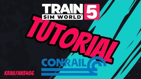 How To Make The Conrail Logo | Train Sim World 5