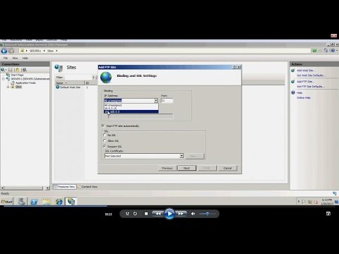 Server 2008 - FTP server installation and configuration in Windows Server 2008 R2