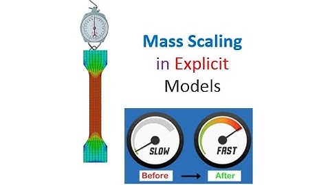 Mass scaling in ABAQUS