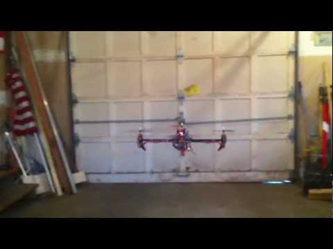 Quadcopter test hover