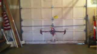 Quadcopter test hover