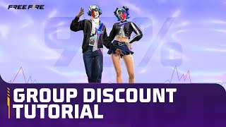 How to Unlock Group Discounts in Free Fire!