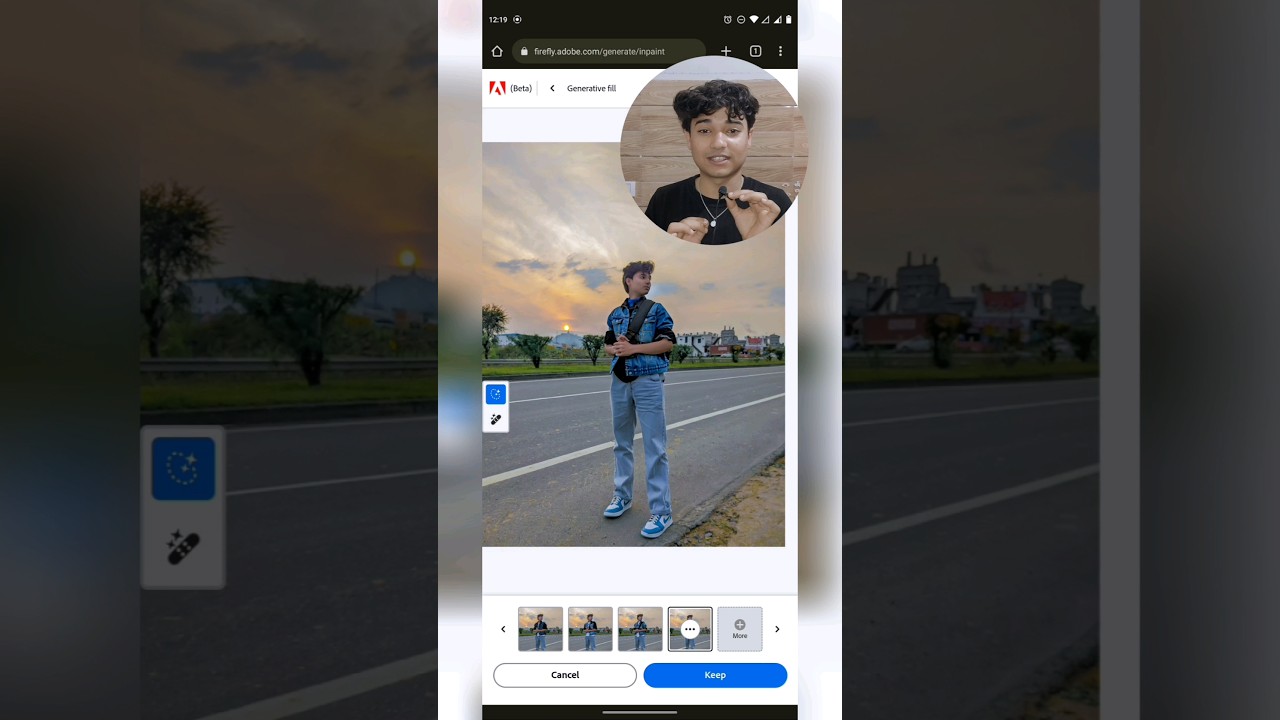 Transform Your Photos with Adobe Firefly's Generative Fill !! 🤯🤯 #adobefirefly #ai #shorts