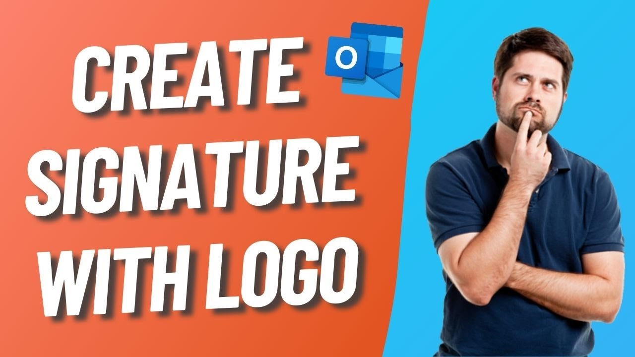 How To Create Outlook Email Signature With Logo New Tutorial YouTube