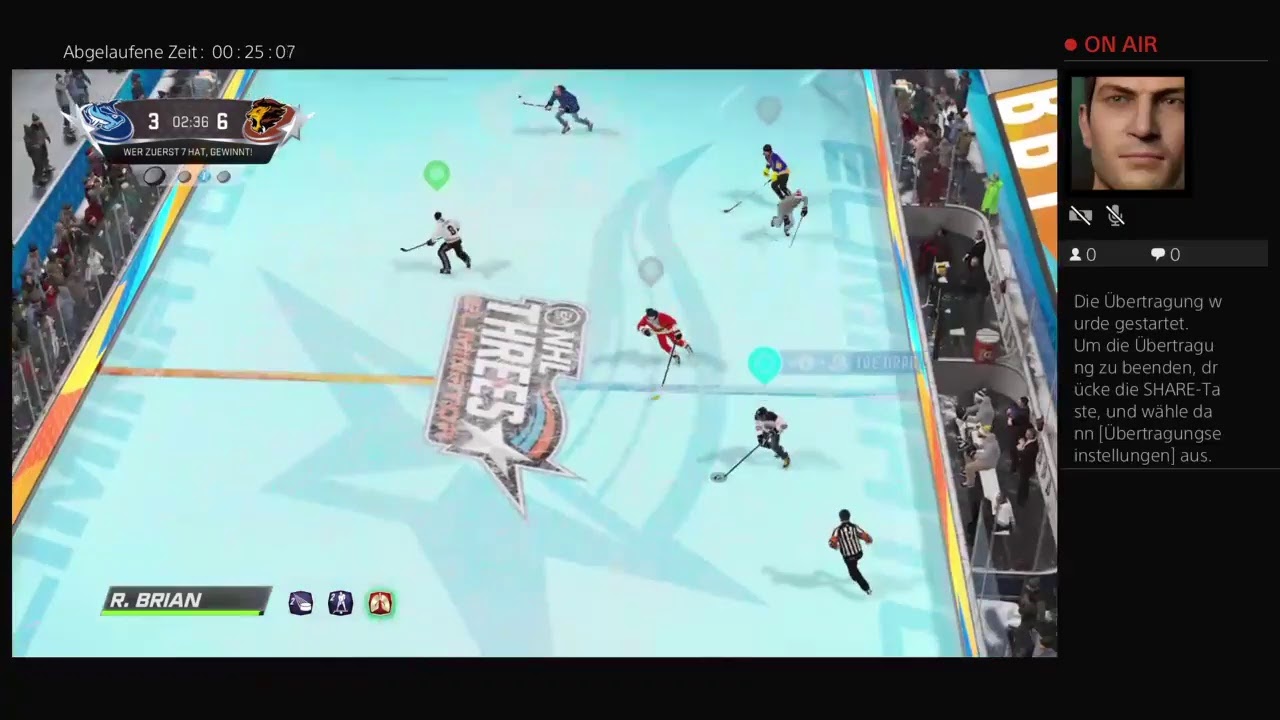 NHL 20 PS4 Threes Elimination