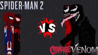Spider-Man 2 vs Venom/Carnage in People Playground