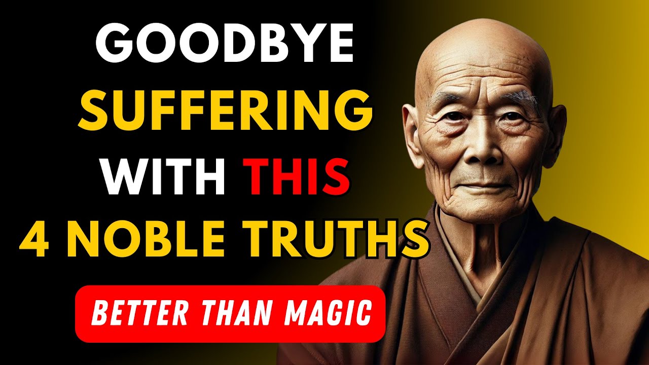 STOP SUFFERING with The FOUR NOBLE TRUTHS | Buddhist Wisdom | Breathe ...