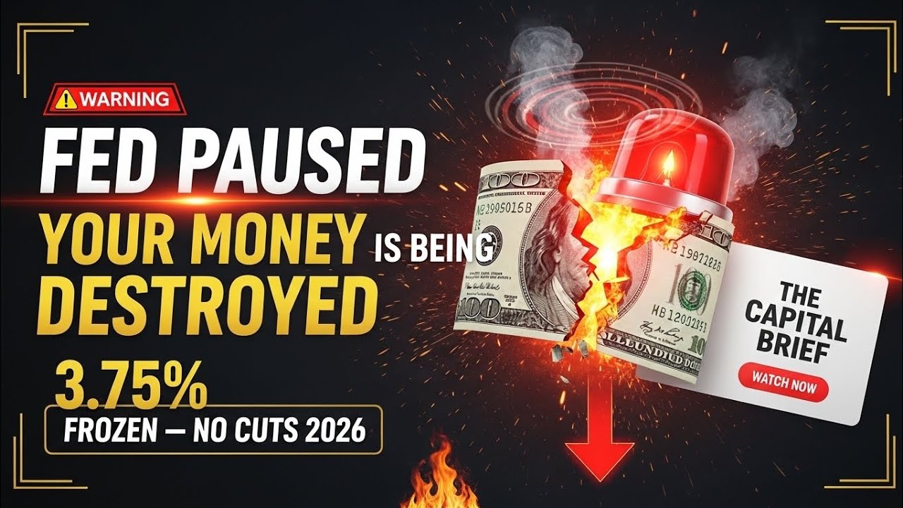 BREAKING — Fed Holds Rates at 3.75% and Your Money Is Paying The Price ...