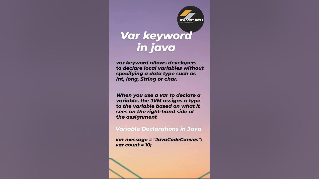 var keyword in java #java #interviewquestions #shortvideo #javatutorial ...