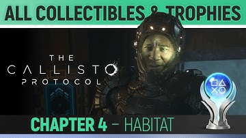 The Callisto Protocol - Chapter 4: Habitat - All Collectibles & Trophies 🏆