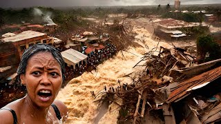 Циклон Гаман с ветром 210 км/ч оставляет после себя руины! Катастрофа на Мадагаскаре