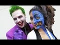 THE JOKER vs COMIC CON!!! Spider-Man, Harley Quinn - Real Life Superhero Movie