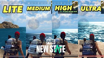 Pubg New State iPhone xr Graphics Test😍 /lite / Medium/ High/ Ultra/ Graphics (Android / iOS )