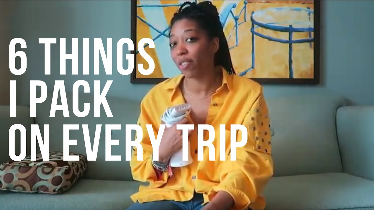 My 6 Travel Essentials | Things I Always Take With Me On Trips | Sabrina Theresa