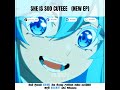 SHE IS SOO CUTEEE😍 (new ep) #wistoria #elfaria #wistoriawandandsword #animeedit #shorts