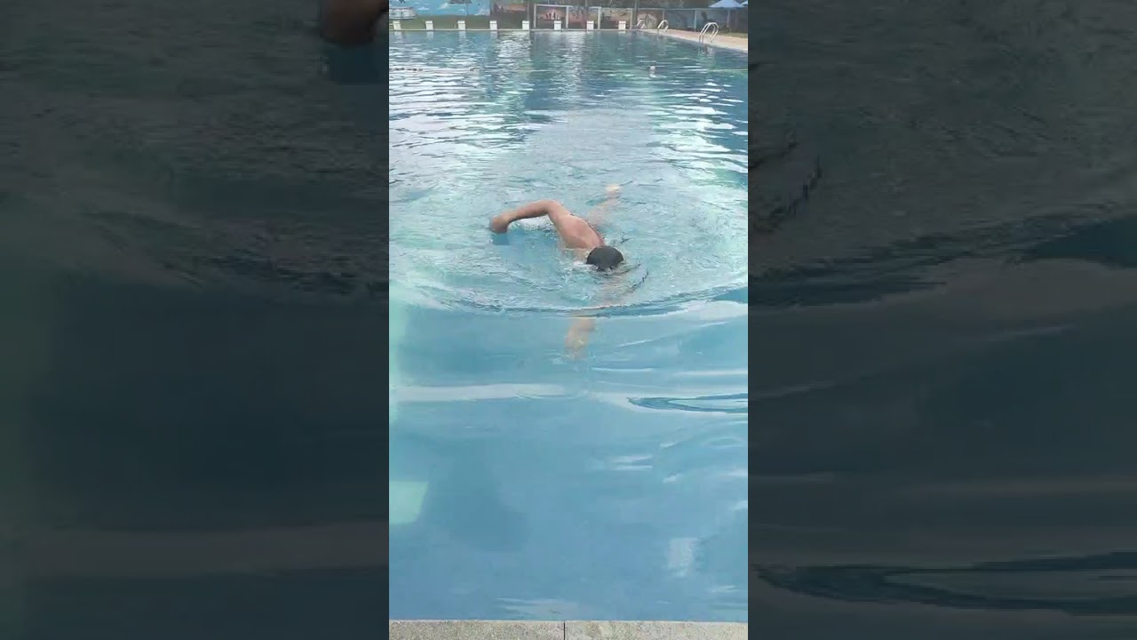 My Swimming, Gaya Dada & Bebas, Part 3, 200 m, Kolam Renang Prajurit Angkasa HPK, Rabu, 4 Maret 2026