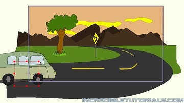 Steve and the Alien: Lesson 6-5: Animating Van Missing the Turn