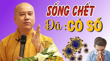Sống Chết Đã Có Số, Nghiệp Đến Không Sao Tránh Khỏi Được ( Rất hay  ) _Thầy Thích Pháp Hòa