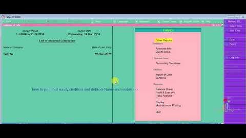 Sundry Creditors and Debtors Address Book  one Page Printing TDL TCP Free