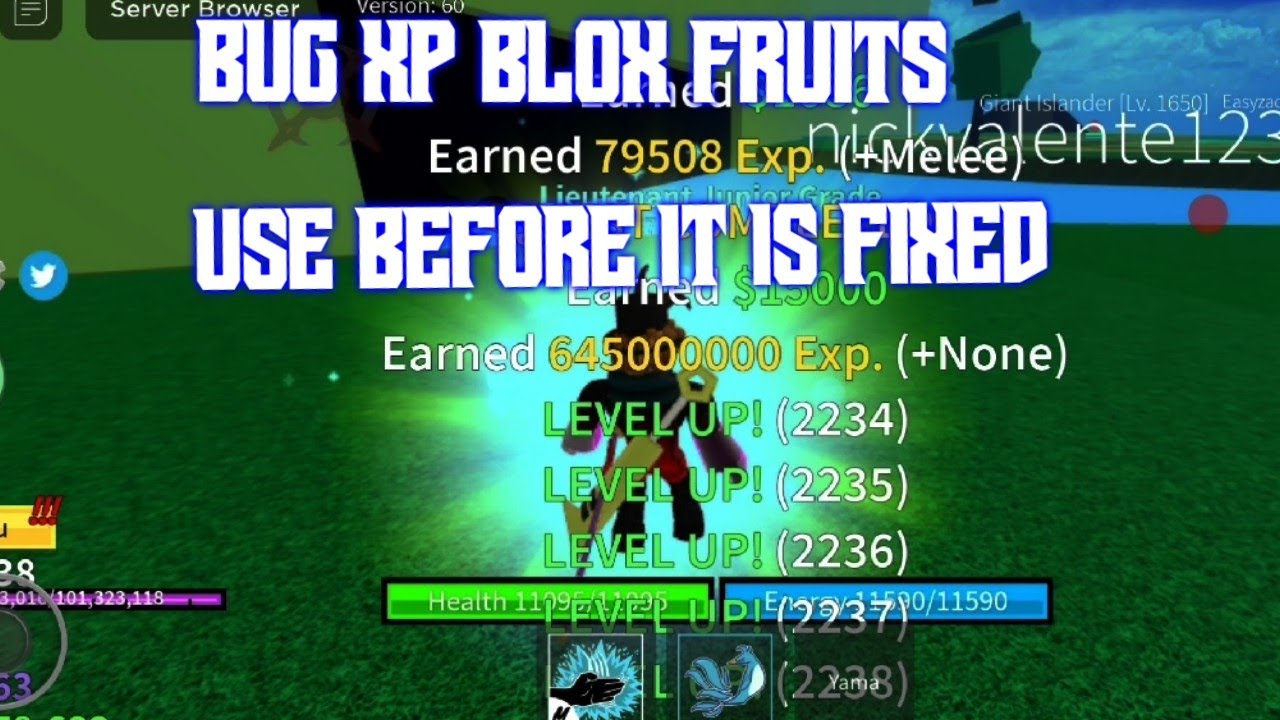 oGVexx on X: how tf is Blox fruits at 900k players before the update?????  This is going to 10000% crash the website again  / X