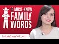 15 Must-Know Family Words in Turkish