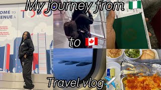 Travel vlog:Moving from nigeria🇳🇬 to Canada🇨🇦  #travelvlog #internationalstudents #upei #pei