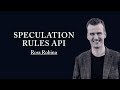 Instant Page Navigations with the Speculation Rules API