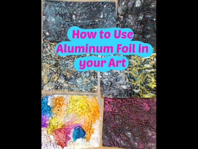 DIY Foil Art & Prints - How to use foil into your artworks and